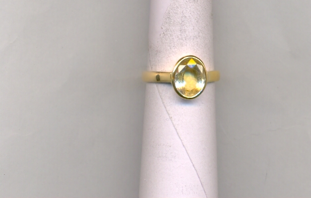 GOLD RING LADIES PLAIN EXCLUSIVE