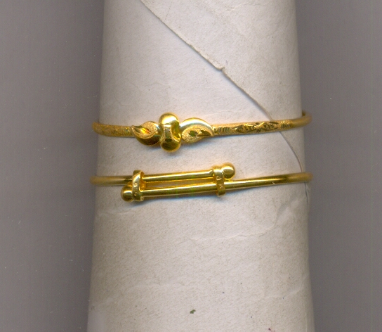 GOLD BANGLE BABY FANCY