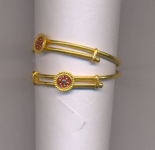 GOLD BANGLE BABY FANCY