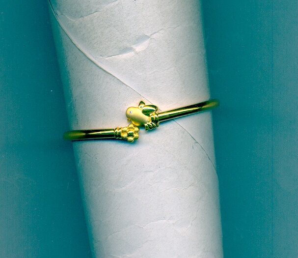 GOLD BANGLE BABY FANCY