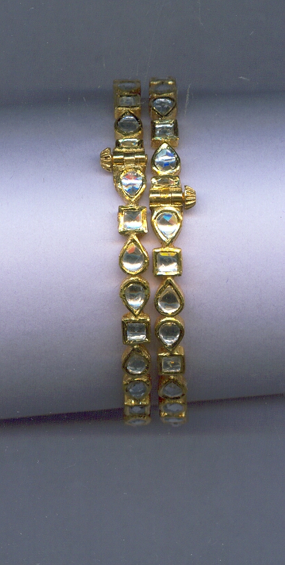 GOLD BANGLE KUNDAN GENERAL