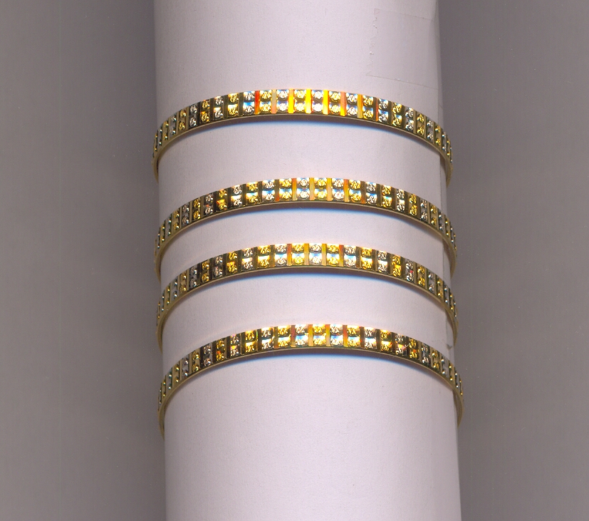 GOLD BANGLE MACHINE CUTTING FANCY