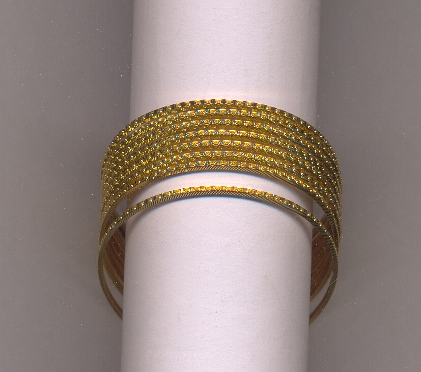 GOLD BANGLE MACHINE CUTTING FANCY