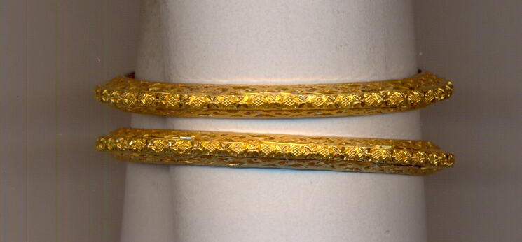GOLD BANGLE PLAIN FANCY