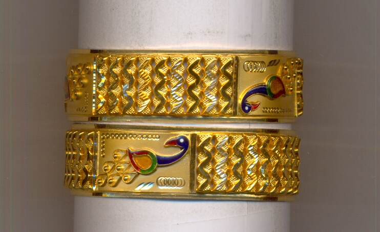 GOLD BANGLE PLAIN FANCY