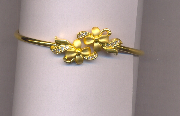 GOLD BANGLE PLAIN FANCY