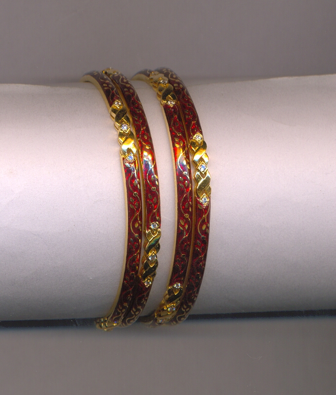 GOLD BANGLE PLAIN FANCY