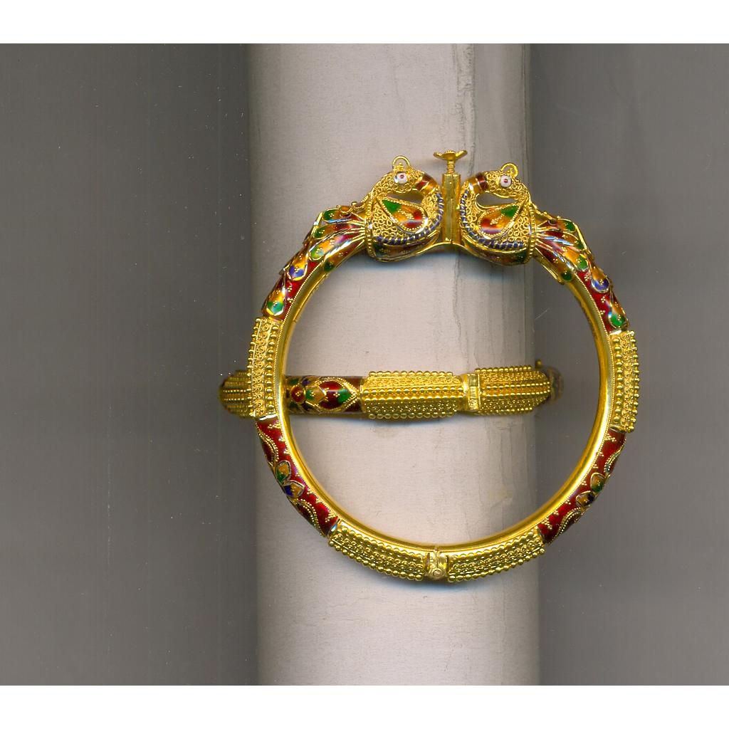 GOLD BANGLE PLAIN FANCY