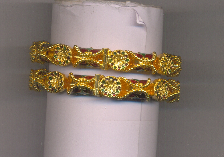 GOLD BANGLE PLAIN FANCY