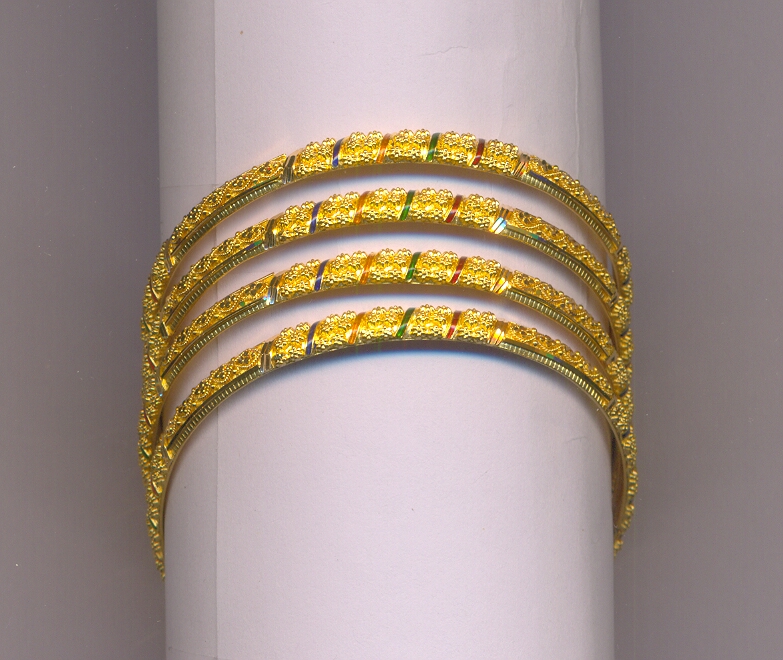 GOLD BANGLE PLAIN FANCY