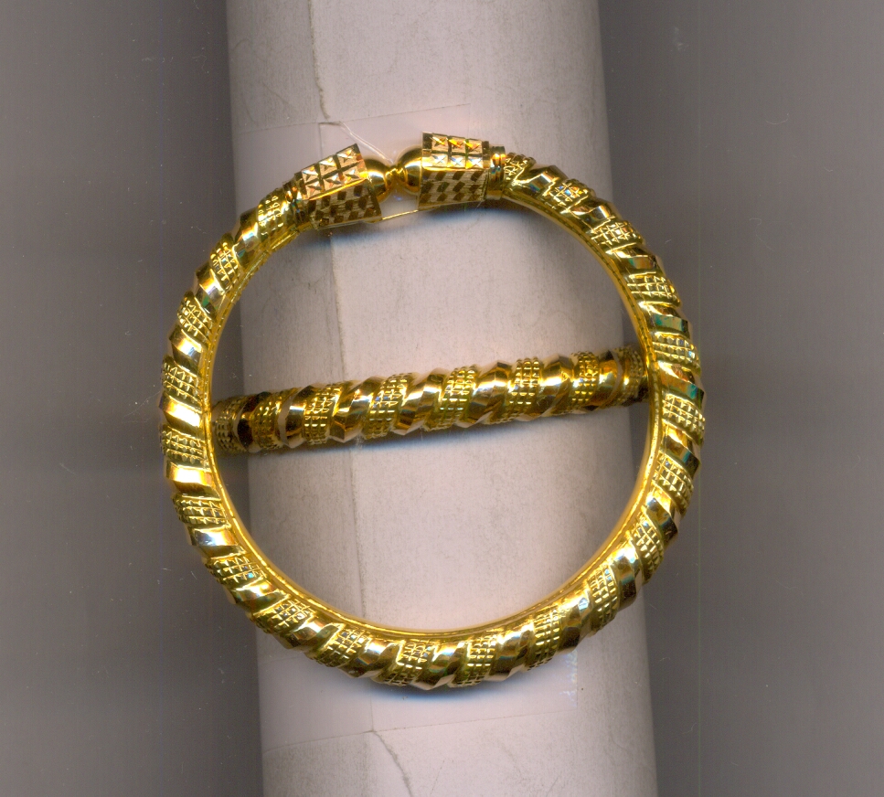 GOLD BANGLE PLAIN FANCY