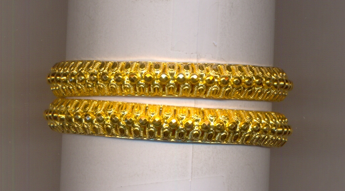GOLD BANGLE PLAIN FANCY