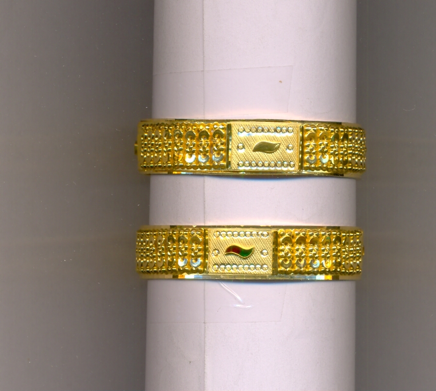 GOLD BANGLE PLAIN FANCY