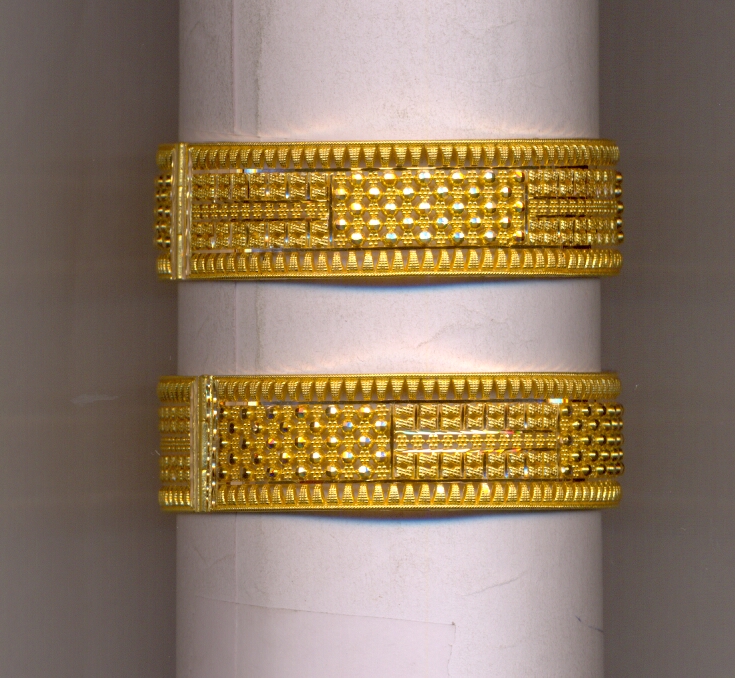 GOLD BANGLE PLAIN FANCY