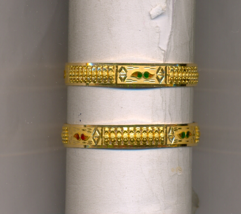 GOLD BANGLE PLAIN FANCY