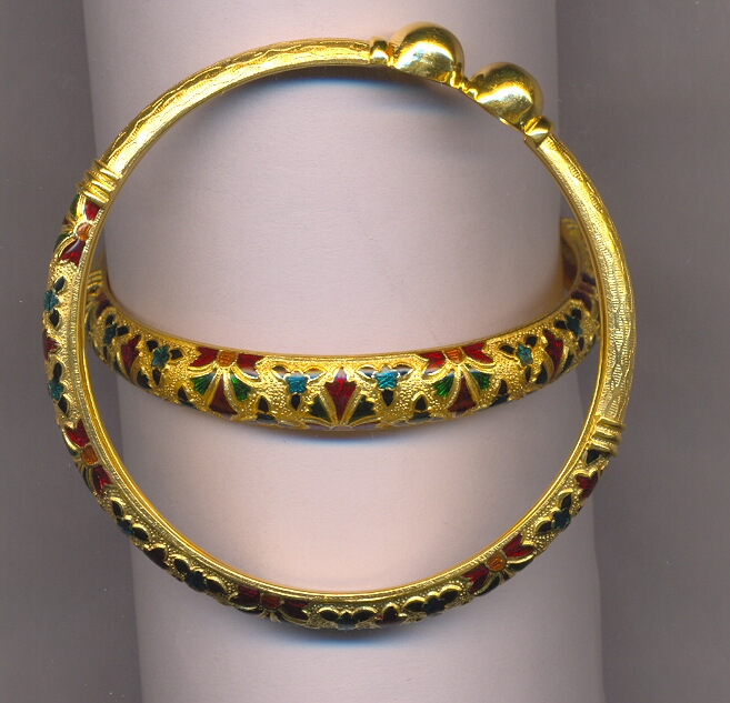 GOLD BANGLE PLAIN FANCY