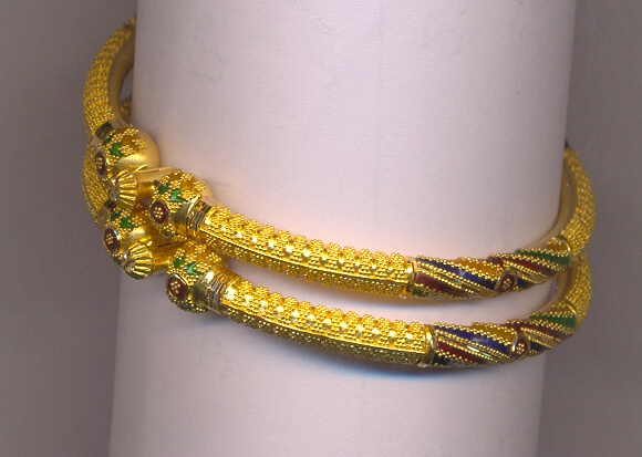 GOLD BANGLE PLAIN FANCY