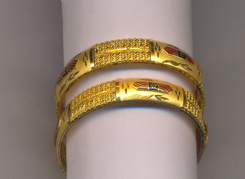 GOLD BANGLE PLAIN FANCY