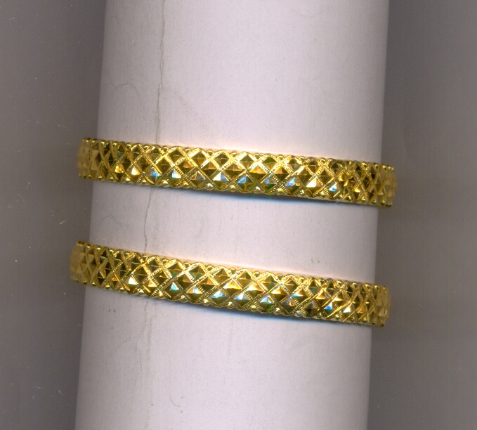 GOLD BANGLE PLAIN FANCY
