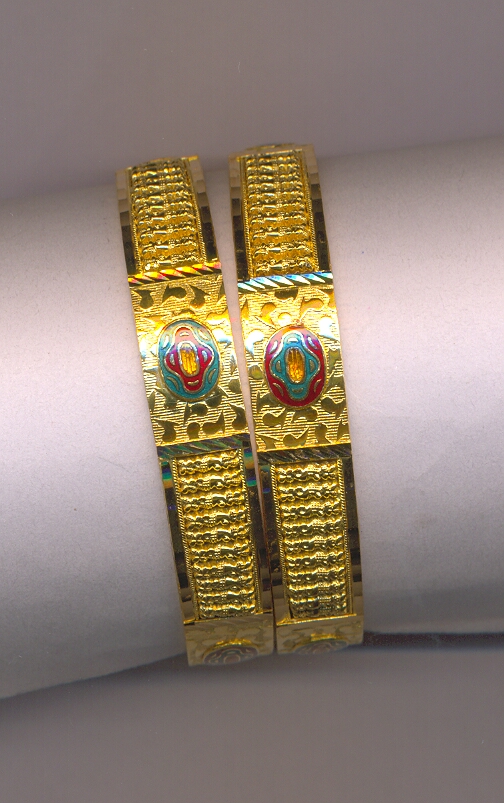 GOLD BANGLE PLAIN FANCY