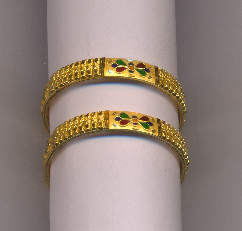 GOLD BANGLE PLAIN FANCY
