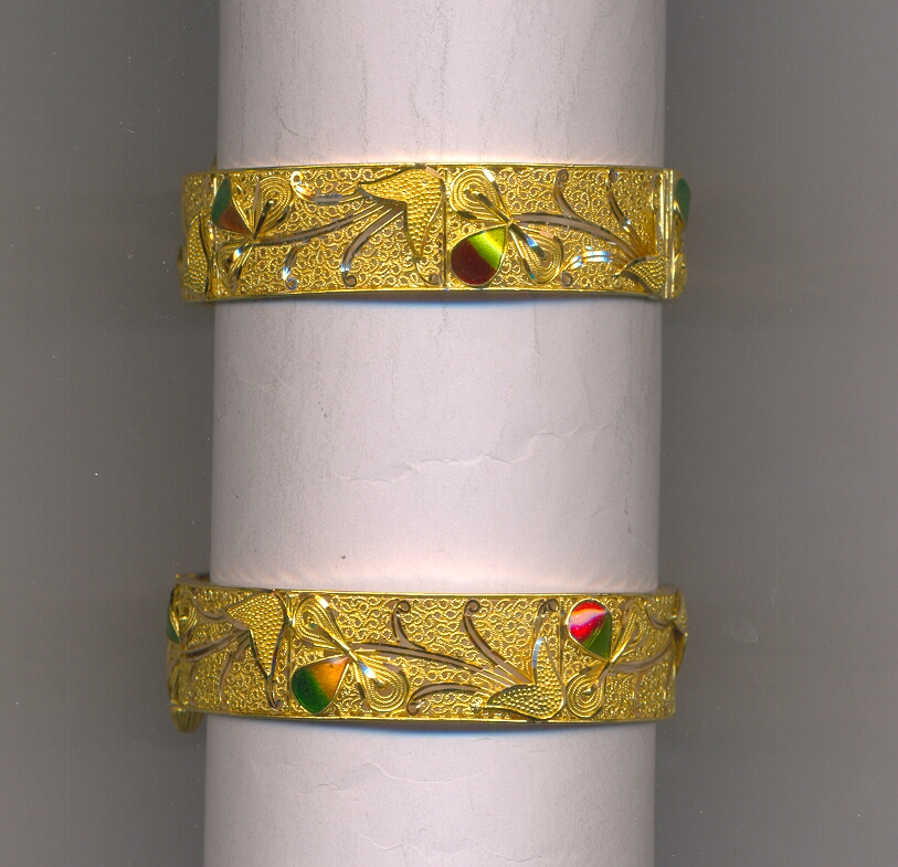 GOLD BANGLE PLAIN FANCY