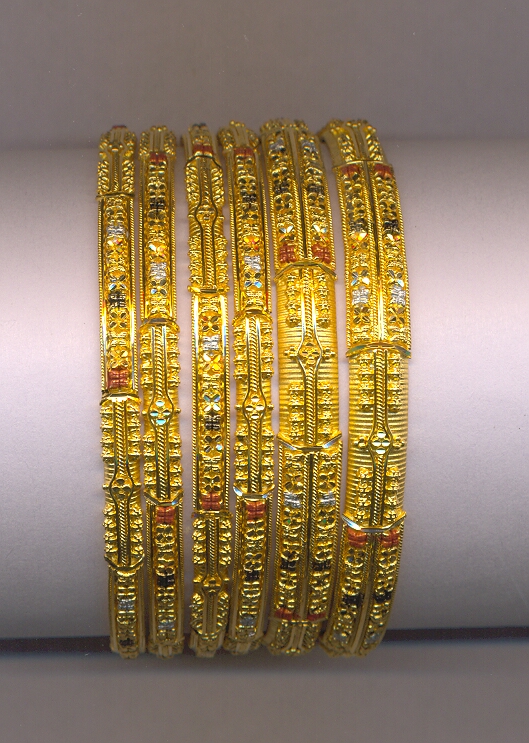 GOLD BANGLE PLAIN FANCY