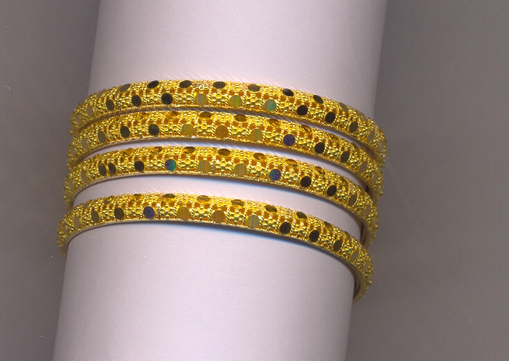 GOLD BANGLE PLAIN FANCY