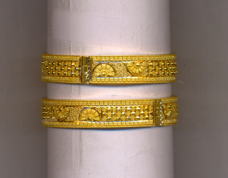 GOLD BANGLE PLAIN FANCY