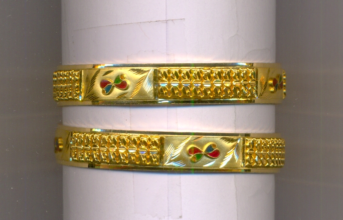 GOLD BANGLE PLAIN FANCY