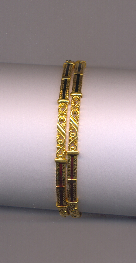 GOLD BANGLE PLAIN FANCY