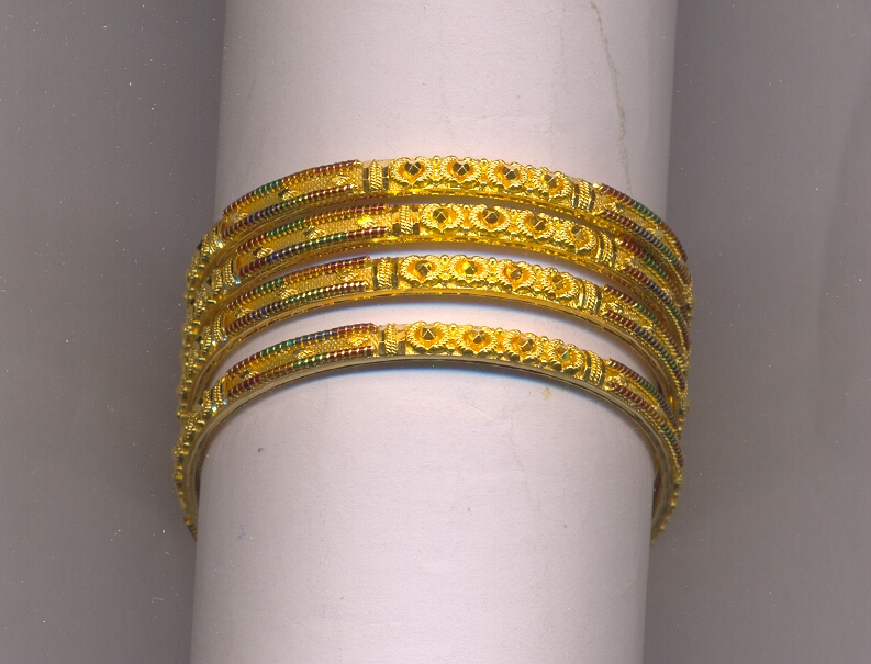 GOLD BANGLE PLAIN FANCY