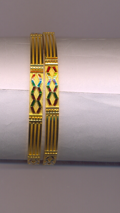 GOLD BANGLE PLAIN FANCY