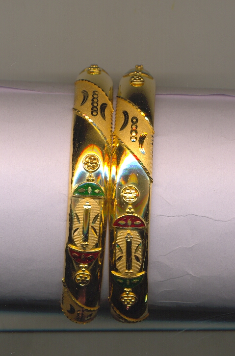 GOLD BANGLE PLAIN FANCY