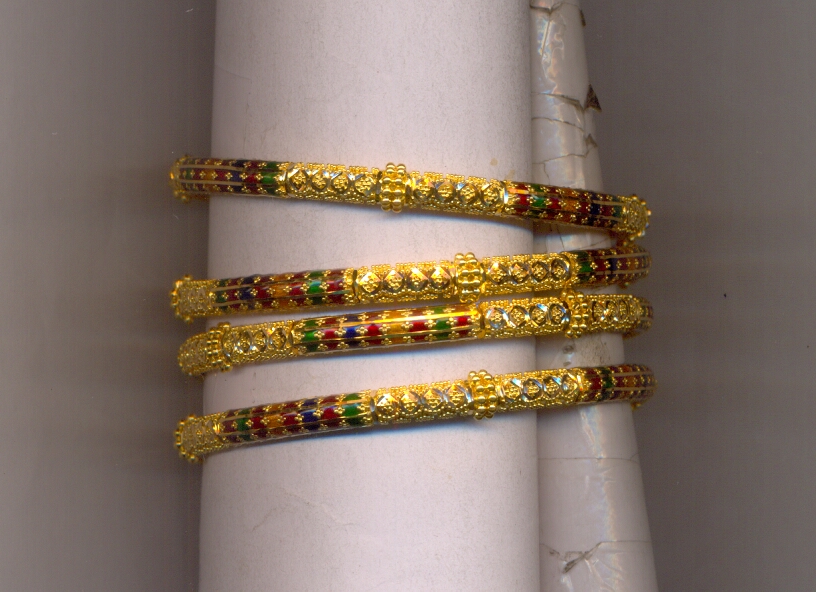 GOLD BANGLE PLAIN FANCY