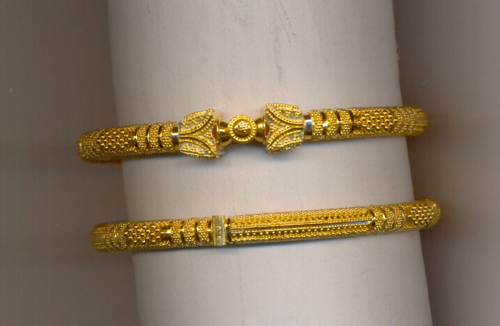 GOLD BANGLE PLAIN FANCY