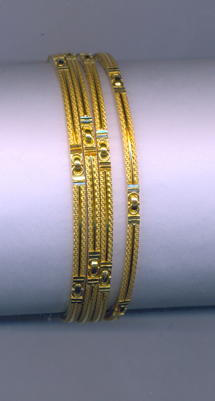 GOLD BANGLE PLAIN FANCY