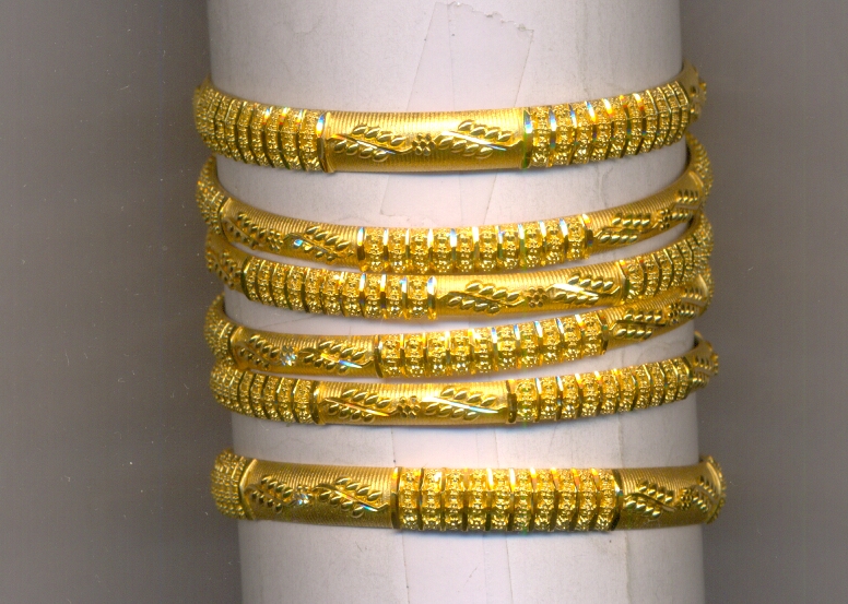 GOLD BANGLE PLAIN FANCY