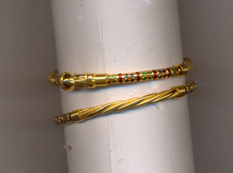 GOLD BANGLE PLAIN FANCY