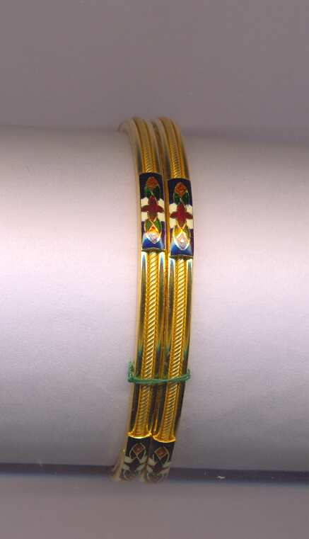 GOLD BANGLE PLAIN FANCY