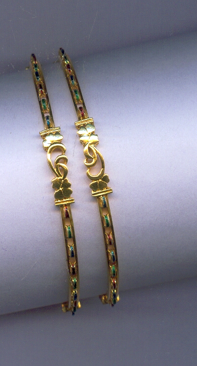 GOLD BANGLE PLAIN FANCY