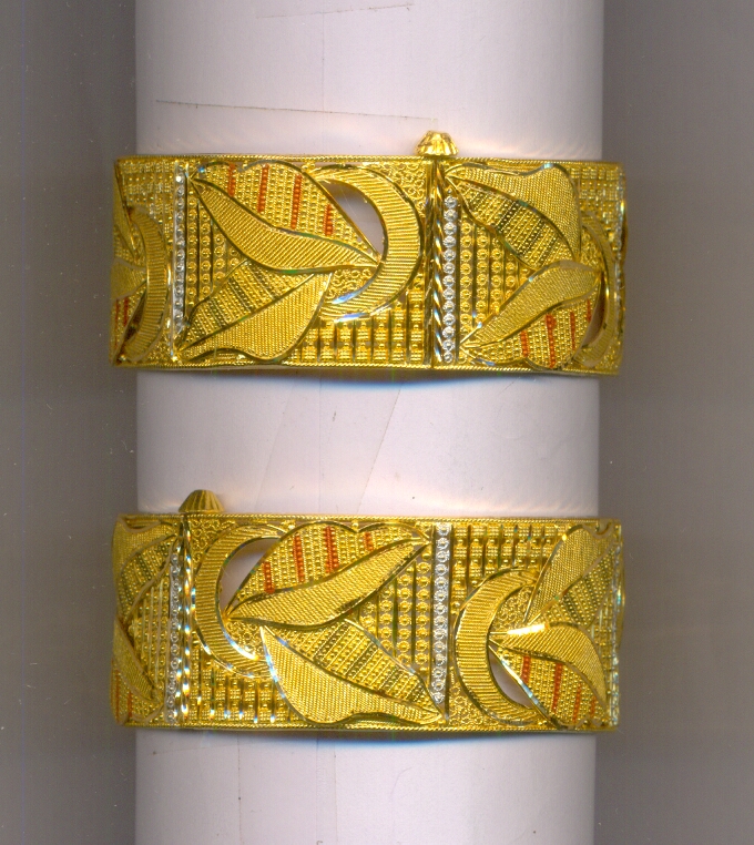 GOLD BANGLE PLAIN FANCY