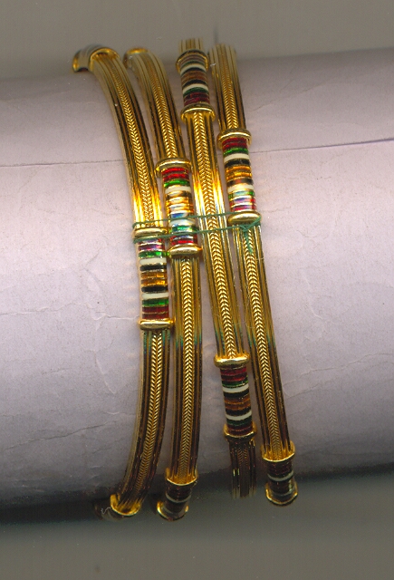 GOLD BANGLE PLAIN FANCY