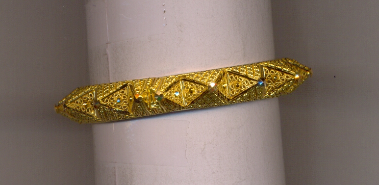 GOLD BANGLE PLAIN FANCY