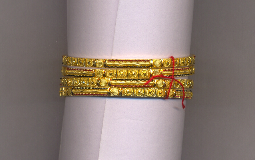 GOLD BANGLE PLAIN FANCY