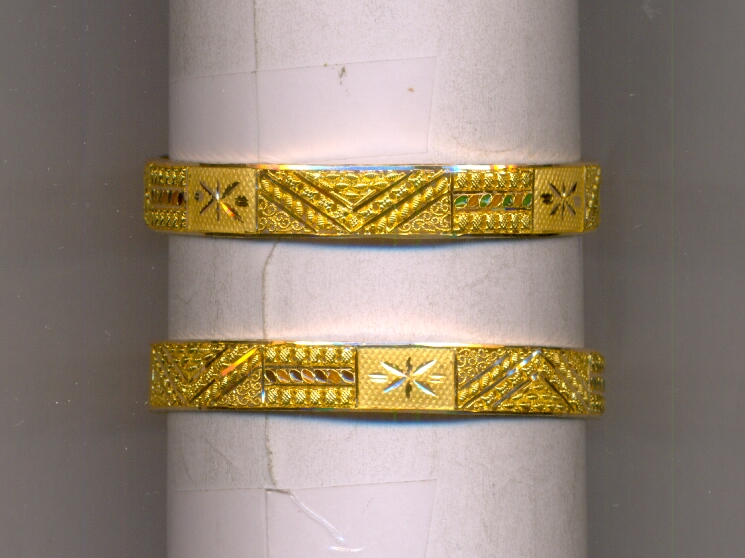 GOLD BANGLE PLAIN FANCY