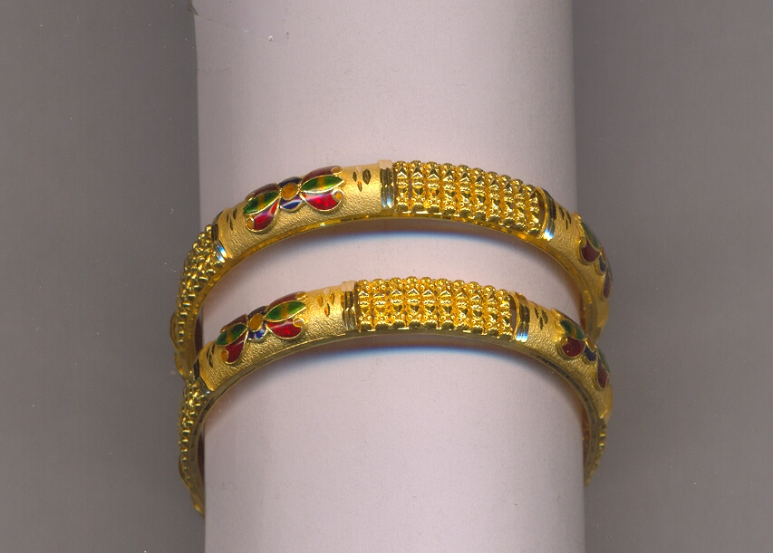 GOLD BANGLE PLAIN FANCY