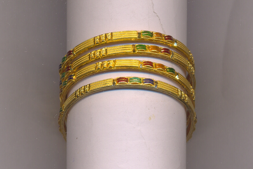 GOLD BANGLE PLAIN FANCY