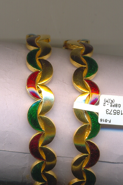 GOLD BANGLE PLAIN FANCY