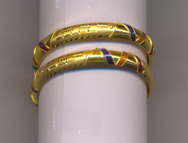 GOLD BANGLE PLAIN FANCY